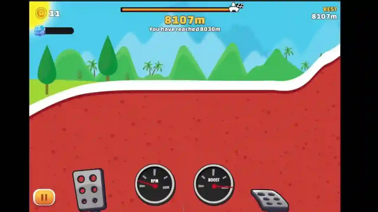Eggy Car Gameplay Screenshot